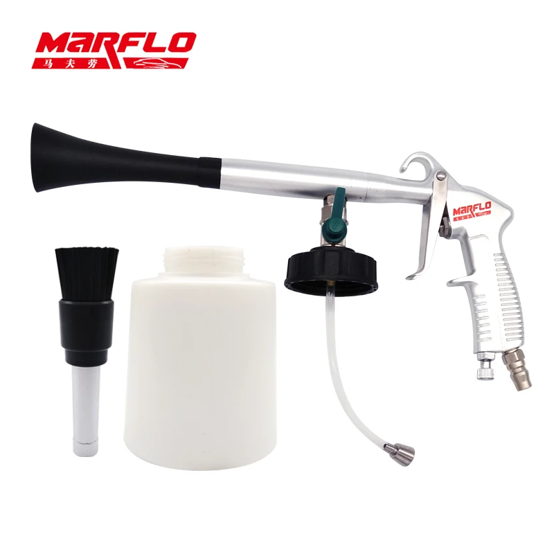 Marflo Tornado Cleaning Gun For Car Interior Tool Snow Foams Lance Gun Forge Alu Body High Quality