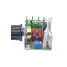 220V 2000W SCR Voltage Dimming Regulator with Thermostat #3