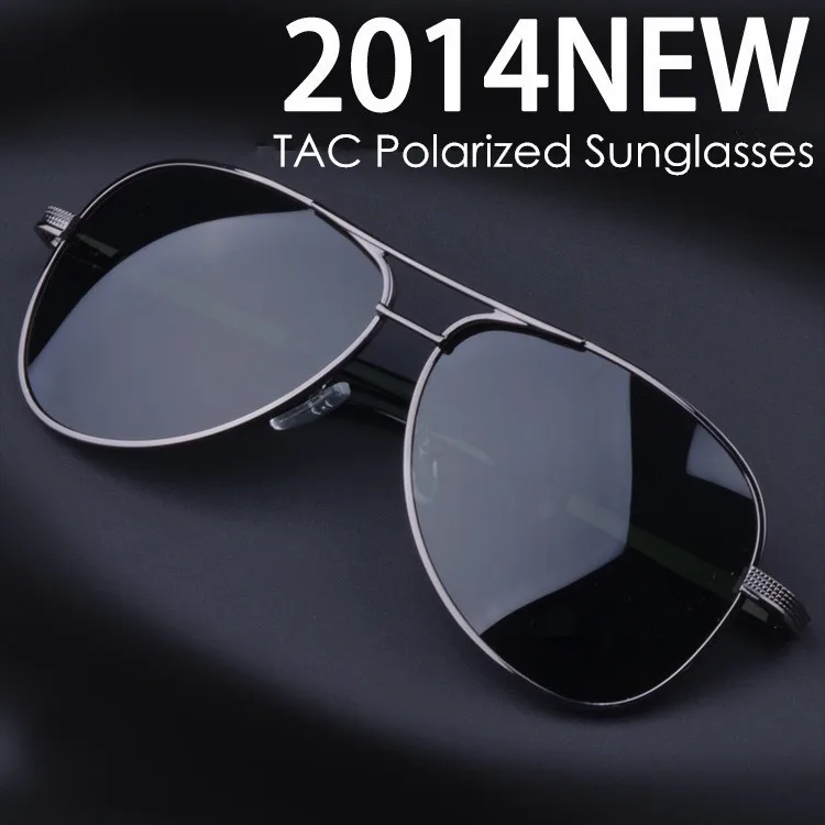 

2014 REAL PHOTO Polarized navigator design mens driving fishing UV400 UV 100% navigationsunglasses with test card 7567