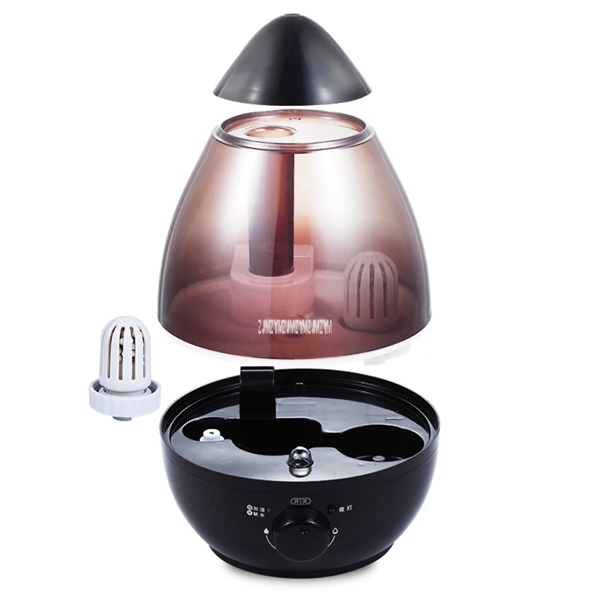 Water DROP Design 2.5L อัลตราโซนิคน้ำ Purification Humidifier Atomizer Mute Air Mist Office Air Humidifier
