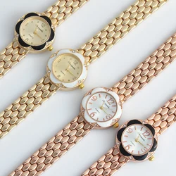 Simple Elegant Small Women's Watches Luxury Brand Gold Wrist Watches for Women Ladies Quartz Watches Girls montre femme