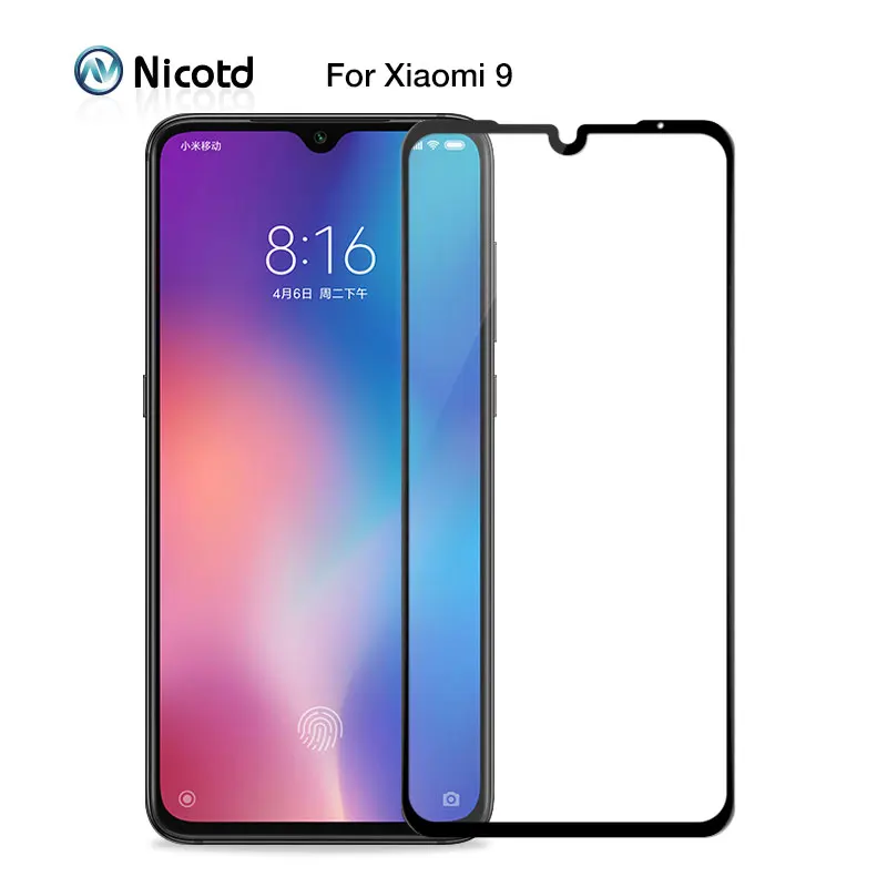 

Закаленное стекло для Xiaomi Mi 9, Mi8, SE, 8lite, 9H, Защита экрана для Xiaomi A3, A2 lite, REDMI Note 7, 8, Pocophone F1