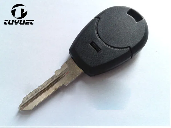 10PCS Car Key Blanks Case for Fiat Transponder Key Shell  Can Be Separated  With GT15R Blade