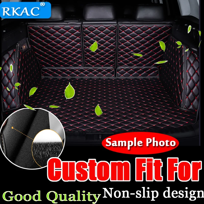 

Free shipping For 2017 BMW X3 Car Rear Trunk Cargo Mat Liner Tray Carpet Car trunk mats durable boot carpets cargo liner mat