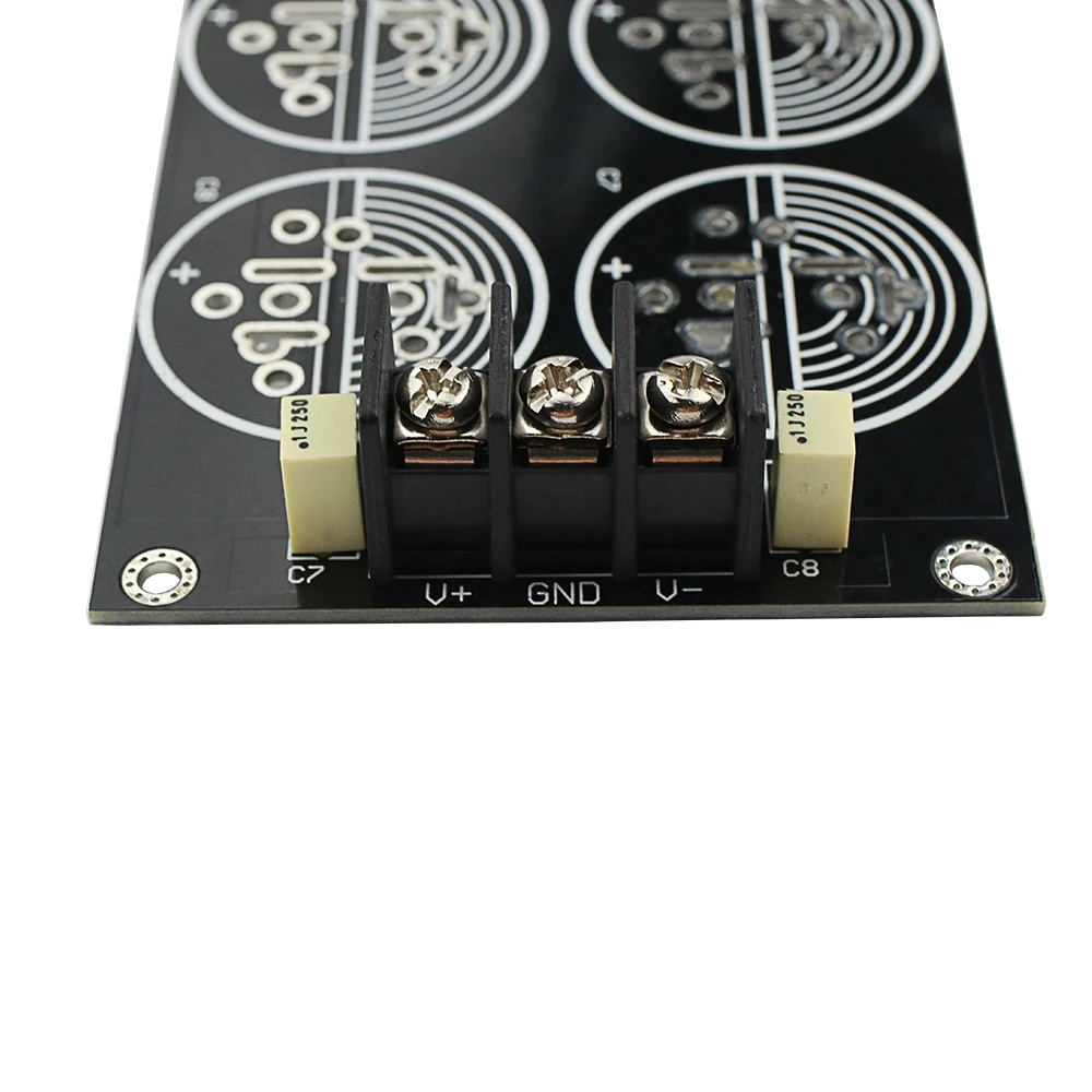 GHXAMP 50A 1000V Amplifier Rectifier Filter Board 8 capacitor 35mm High Power Dual Power Supply Board