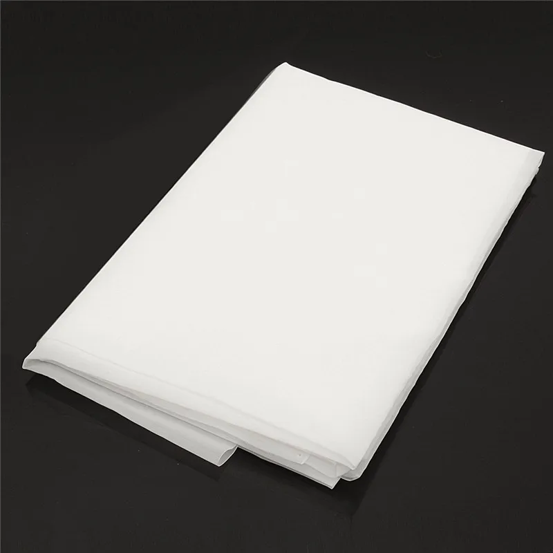 Durable Quality White Nylon Filtration Sheet 200 Mesh Water Oil Industrial Filter Cloth 1mx1m 40-Inch Vacuum Cleaner Parts