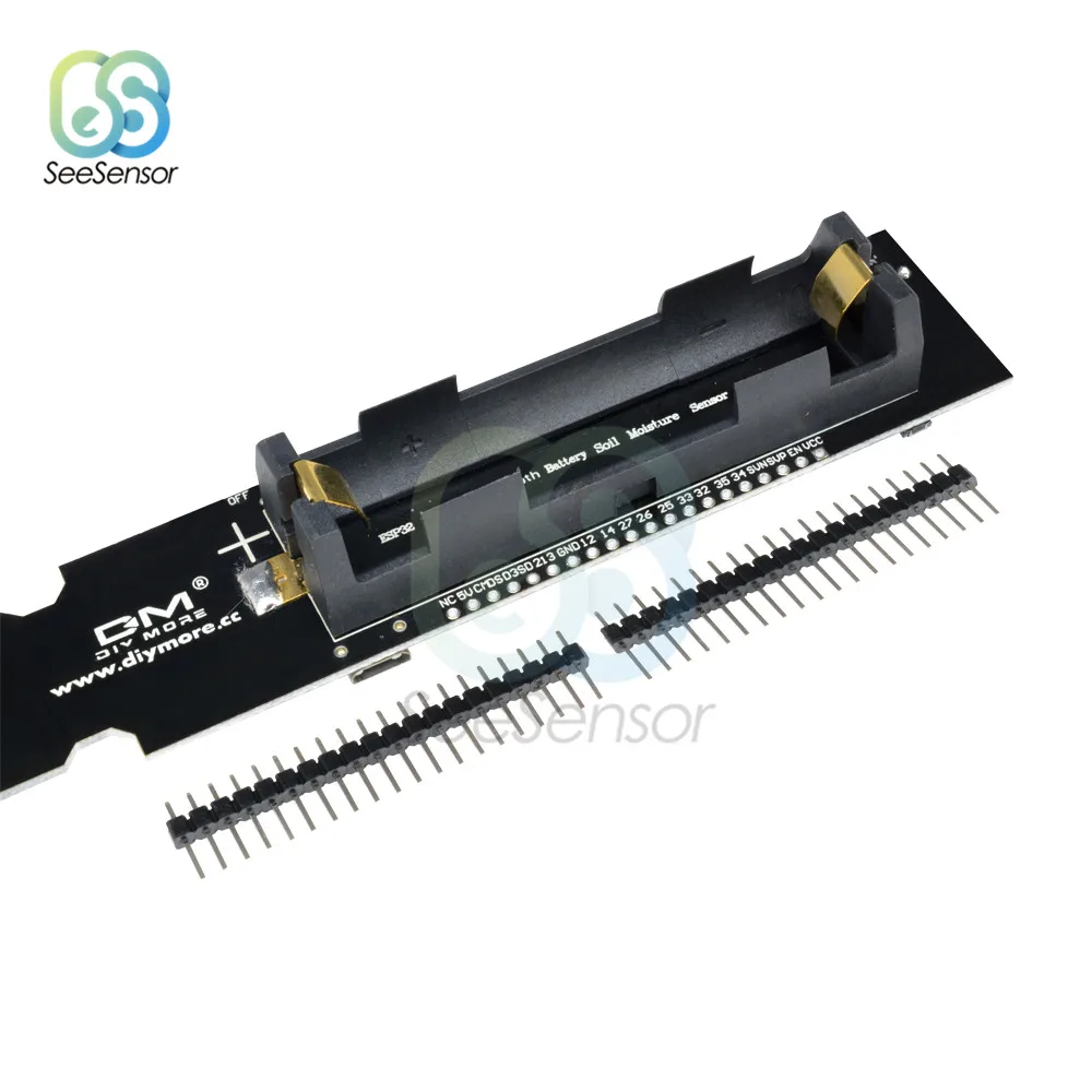 ESP32 DHT11 CP2104 WIFI Bluetooth Temperature Humidity Soil Moisture Sensor Detection Module 18650 Battery Shield for Arduino