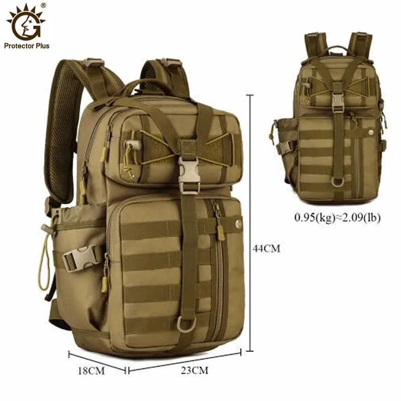 30L Tactics Backpack 900D Waterproof Multifunctional Men Backpack Rucksack for Hike Travel Backpack