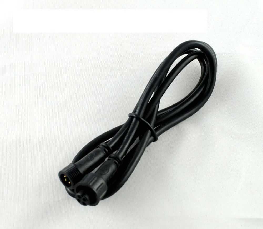 5pcs/Pack 4PIN 1meter/2meter/3meter IP67 Waterproof Extension Cable/Connect Wire/Power Cord for RGB Color LED Light