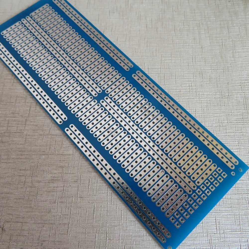 3pcs/lot FR-4 4.8x13.3cm DIY universal Stripboard Veroboard PCB Platine breadboard fiberglass circuit vero Board prototype tin