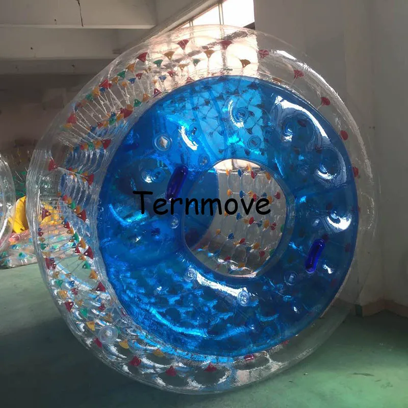 Water Walking Ball Tube Water roller Walking Rolling balloon Wheel For Adults Kids Inflatable Water Roller Ball Walk On Water