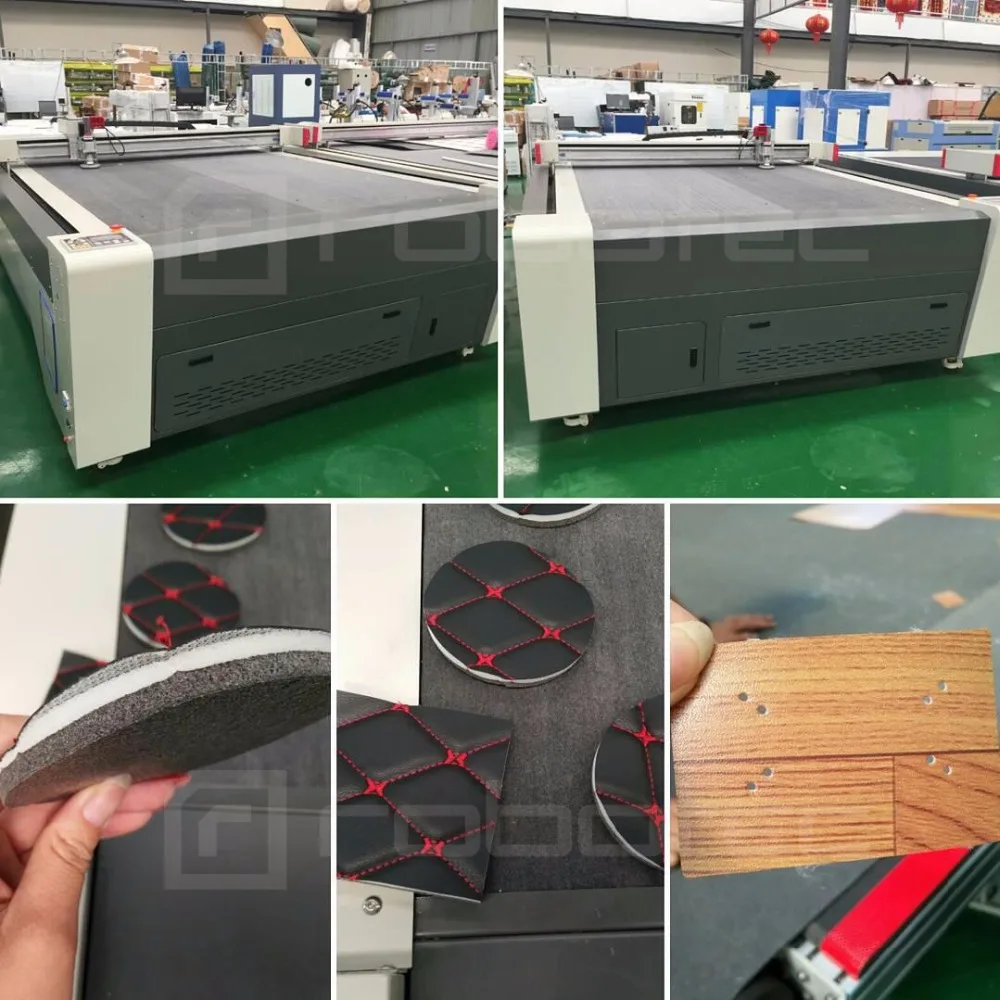 2516 CNC oscillating knife cutting machine/ vibrating cutter for sale