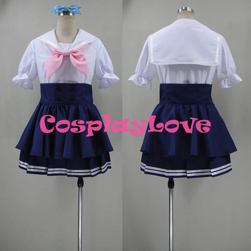 

New Custom Made Japanese Anime Love Live! SR Kousaka Honoka Ver. Sailor Suit Cosplay Costume Christmas Halloween