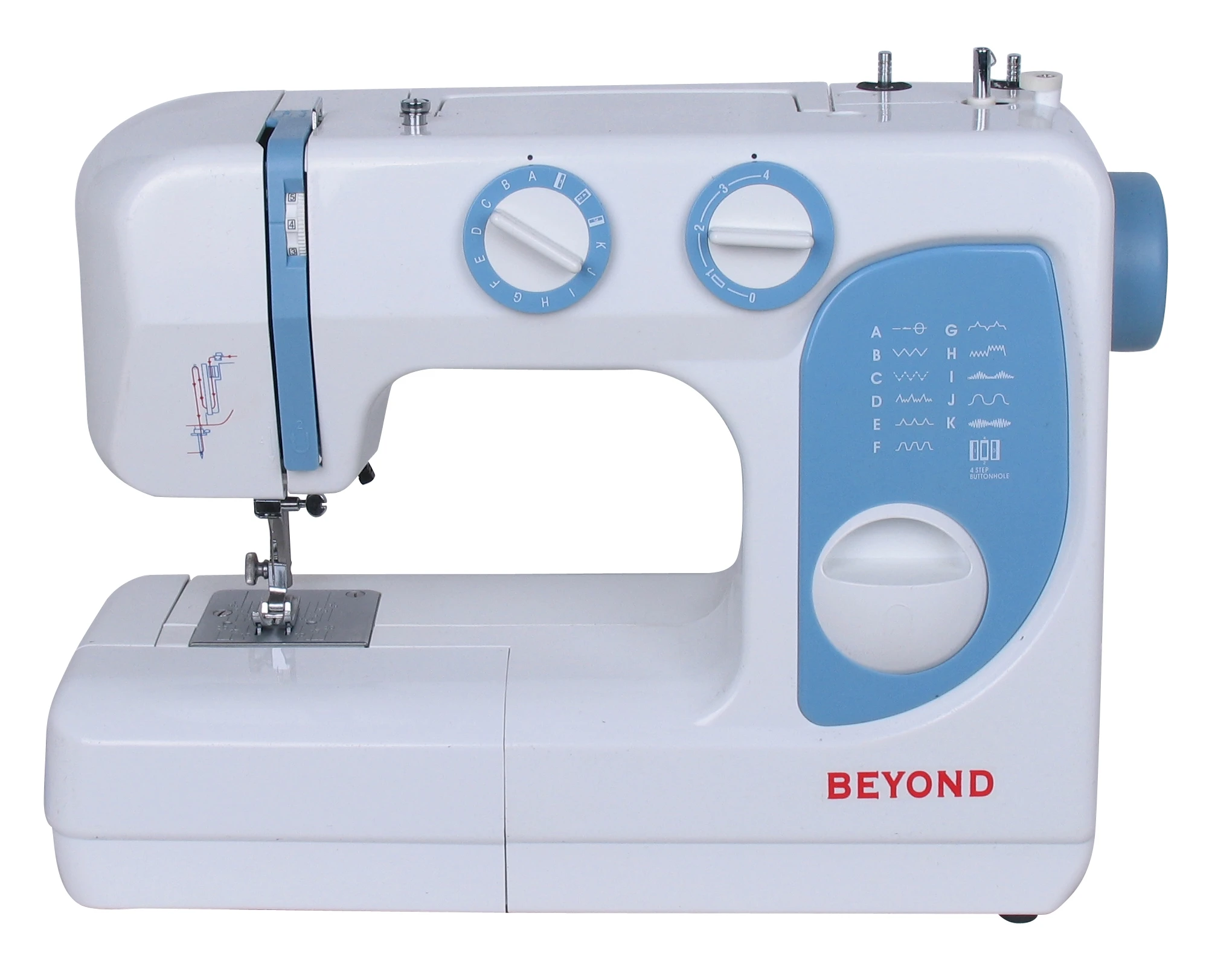 

Dragonfly multifunctional electric sewing machine household sewing machine sewing portable desktop 12 function