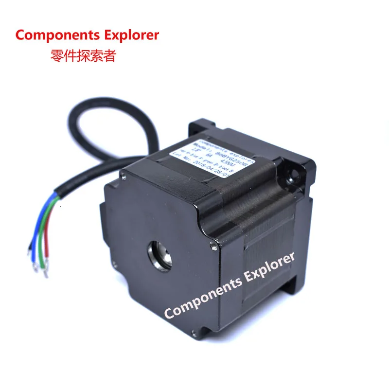 

86 stepper motor 86BYG250B torque 4.5N engraving machine drilling machine length 78 motor shaft diameter 14mm