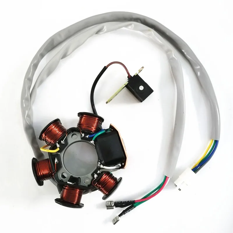 Magneto Generator Stator Coil Fit for Piaggio Gilera 50cc  Typhoon 50 PIAGGIO50 2T Motorcycle