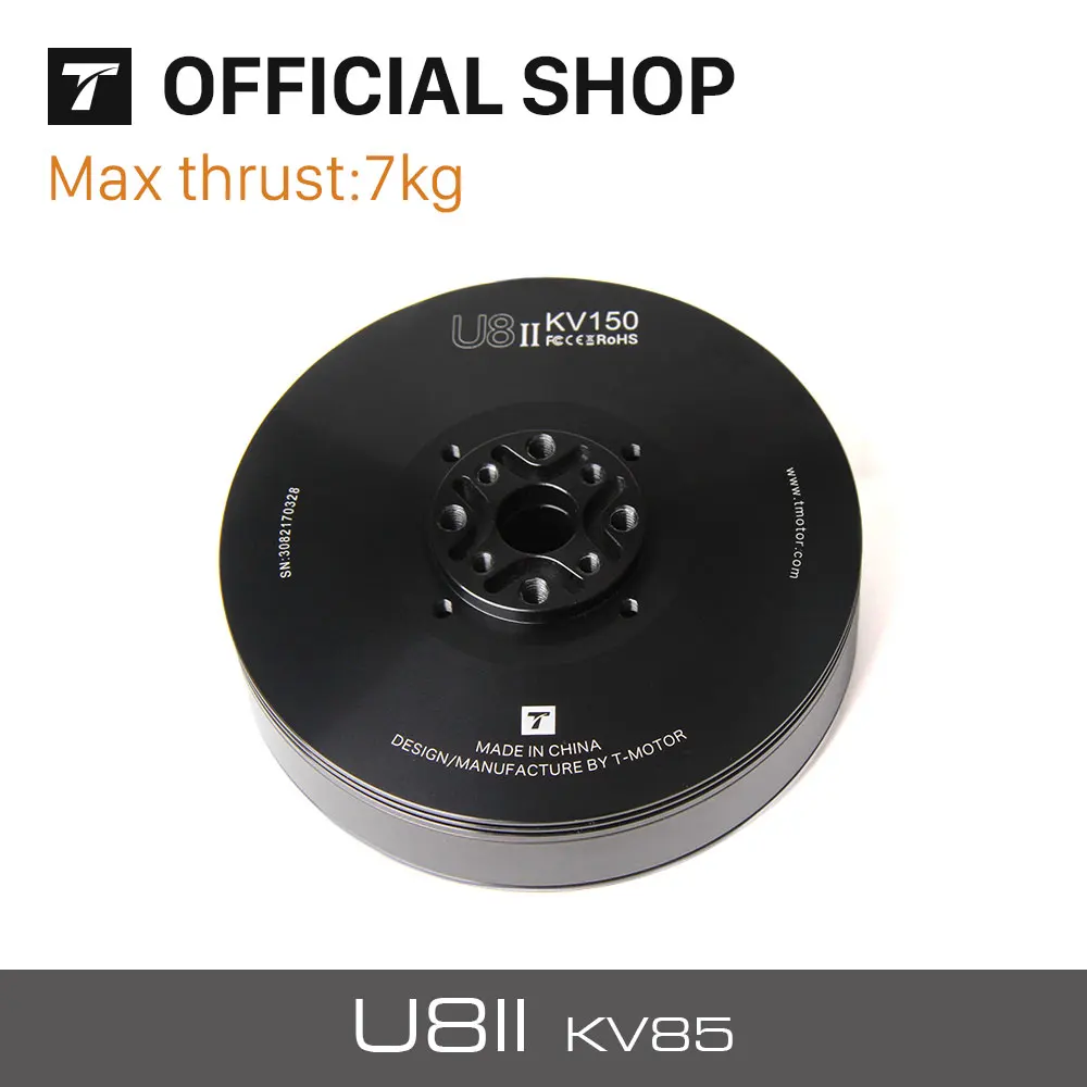 

T-motor Newest U8II KV85 Efficient For Hexacopter Quadcopter UAV RC Drone