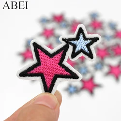 10pcs/lot Embroidered Star Patches for Kids Clothes Stickers Sewing Baby Clothing Appliques Handmade Patchwork Coats Jeans Patch