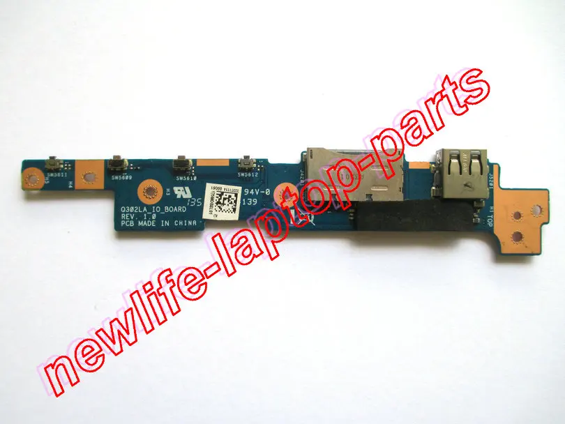 original Q302LA power switch botton USB board Q302LA_IO_BOARD test good free shipping