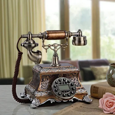 

Atis patented European mosaic retro decorative antique antique phone fixed landline fashion