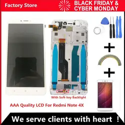 Pantalla LCD + marco de calidad AAA para Xiaomi Redmi Note 4X, versión Global, solo para Snapdragon 625