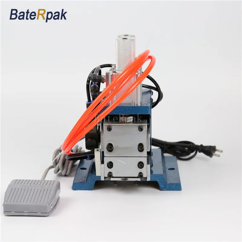 DZ-3F BateRpak Pneumatic VERTICAL cable stripping machine,wire plasitc peel off machine,electric wire stripper,110/220V,0.5-25MM