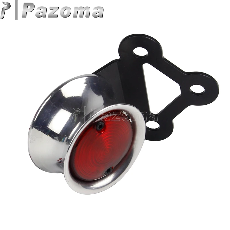 Polish Motorcycles 12V LED Rear Taillight License Brake Stop Light Universal for Harley Touring Cafe Racer Custom Bobber Chopper