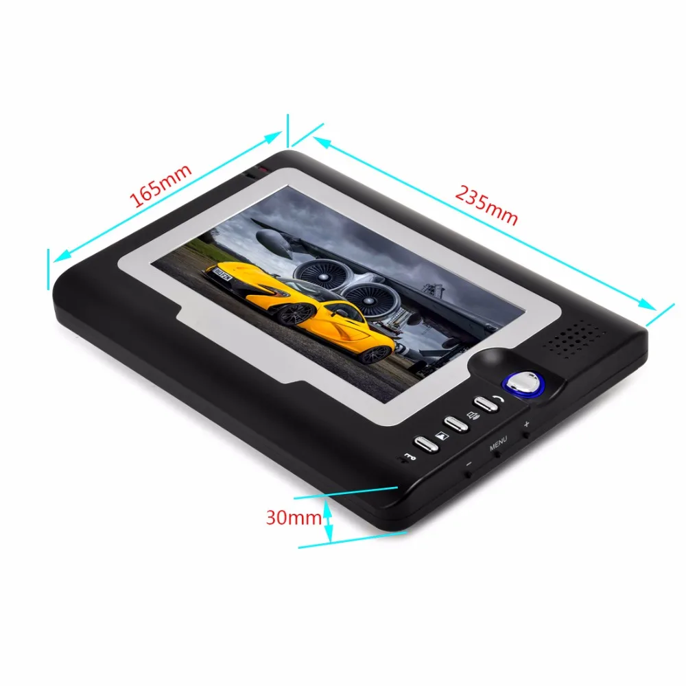 SmartYIBA 7 "TFT Farbe LCD Monitor Video Tür Sprechanlage Türklingel System Kit Entsperren IR Nachtsicht Regendicht Kamera Video