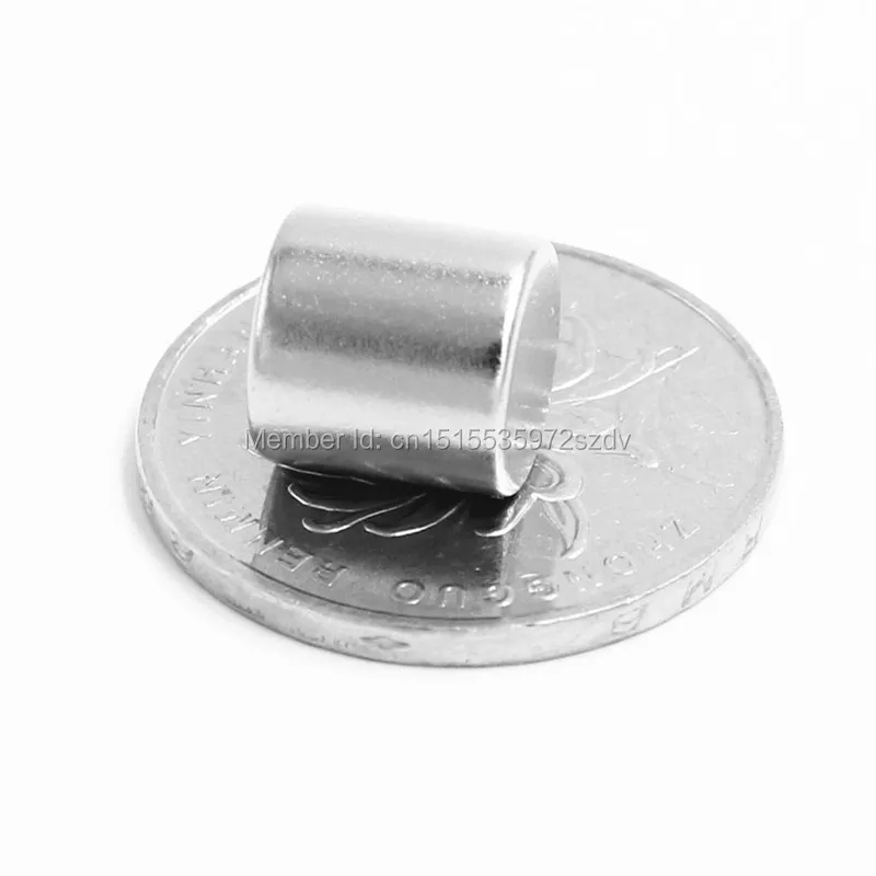 500pcs Strong Round Dia  10mm x 10mm N35 Rare Earth Neodymium Magnet Art Craft Fridge