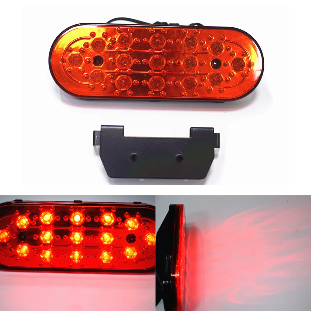 

Warning Light!! Universal 15 LED Red Car Rear Strobe Bulb Tail Brake DRL Stop Light Fog Flashing Lamp Lights 12V Brack Light