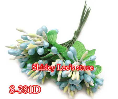 

720 pcs=72 BUNCHES X decorative flowers--Pretty Berry Spray w/wired stem ,SCRAPBOOKING , wedding floral (Free Shipping by EMS)