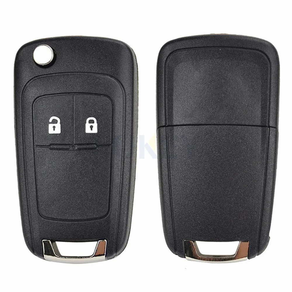 2 Button Car Key Fob Case Replacement Remote Flip Key Cover Shell For Holden Cruze Barina Trax Colorado 2009 - 2014