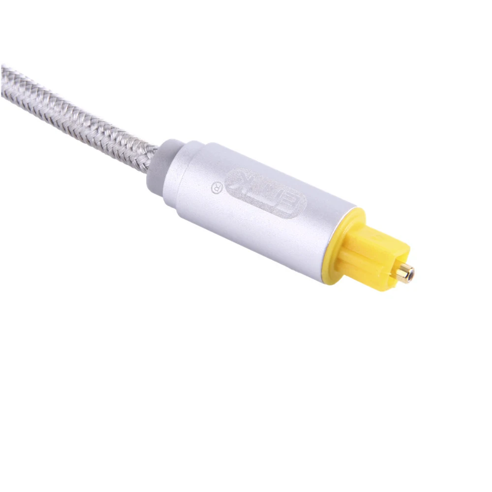 Cable óptico Toslink Digital macho a macho, Cable de Audio óptico Toslink SPDIF de 1M/1,5 M/2M/3M/5M OD de 4,0mm para DVD, CD, TV Box