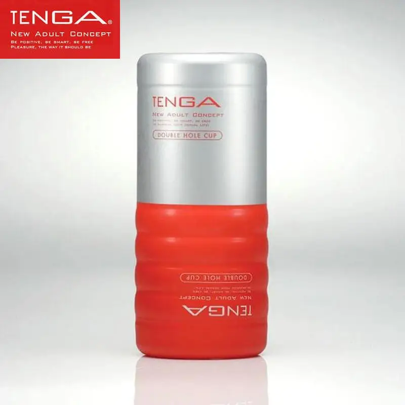 Japan Original TENGA TOC-104 Double Hole Male Masturbator,Realistic Pussy Vagina Anus Adult Sex Toy For Men Sex Cup