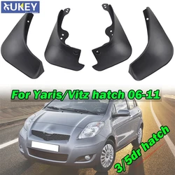 For Toyota Yaris Hatchback Hatch 2005-2011 Vitz Daihatsu Charade Mudflaps Splash Guards Mudguards 2006 2007 2008 2010 Mud Flaps