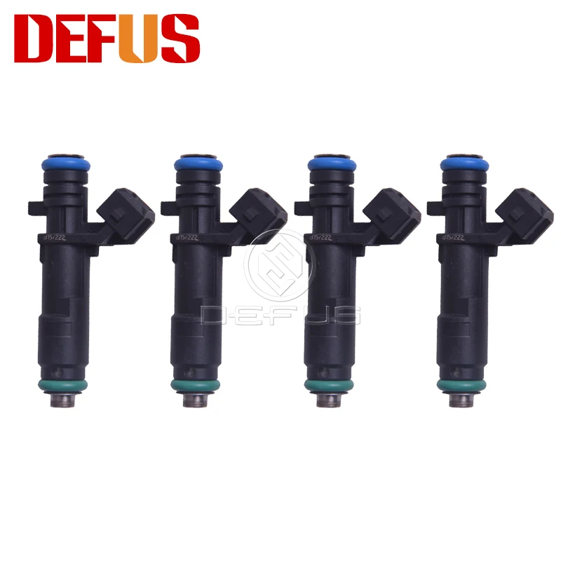 4X 25186566 Fuel Injector Nozzle Injection For Chevrolet sail 1.2 LOVA Aveo 1.2 SPARK 1.0 1.4 c111032 12-15 24101262 23899720