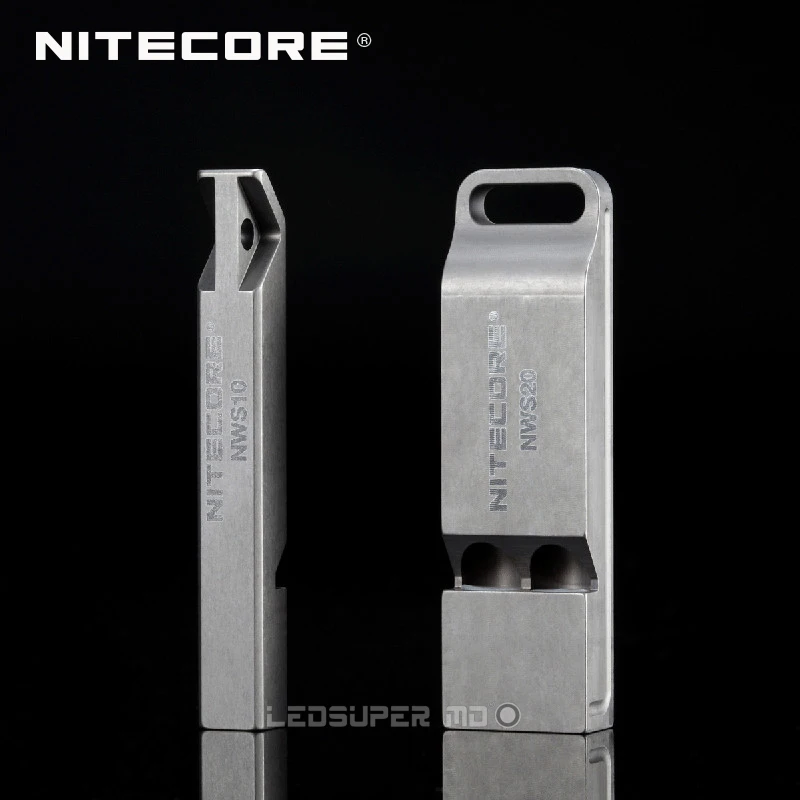 Nitecore NWS10 Attractive, Durable and Portable Outdoor Emergency Whistle