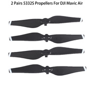 New Arrival 2 pair 4 pcs 5332s White Stripe DJI Mavic Air propellers Blade prop for DJI Mavic Air Drone Accessories