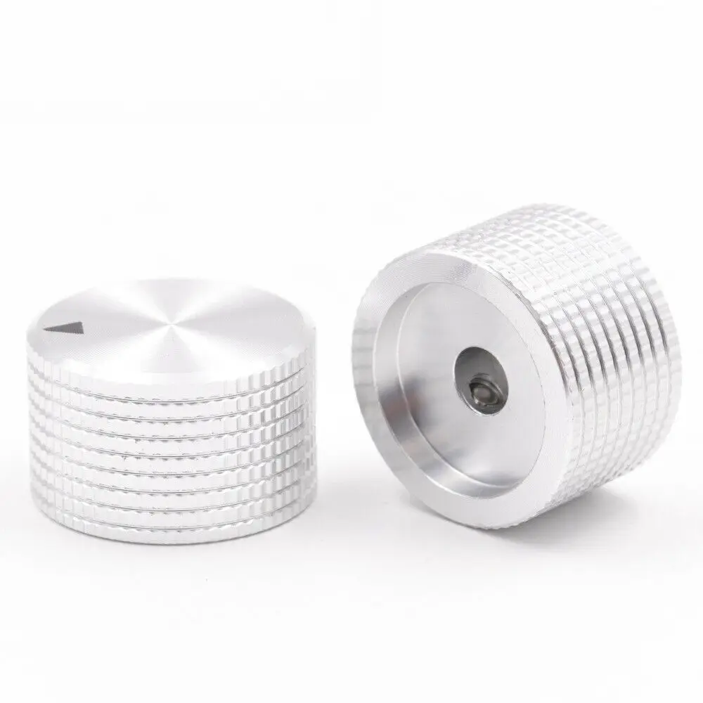 1PC AUDIO KNOPF 25x15,5mm MACHINED Alminum VOLUMEN CONTROL Taste Potentiometer Knopf für Verstärker DAC Gitarre AMP Lautsprecher CD DIY – Detail 5