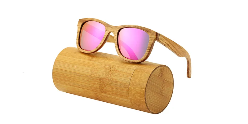 Een Swallow Retro Gepolariseerde Zebra Hout Zonnebril UV400 Luxe Brand Design Zonnebril Mannen Handgemaakte Houten Zonnebril Vrouwen