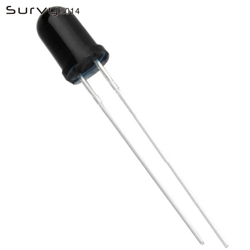 50/100PCS 3/5mm IR infrared F3/F5 940nm (Black) High Power Launch emission tube diode LED Lamp Emitting