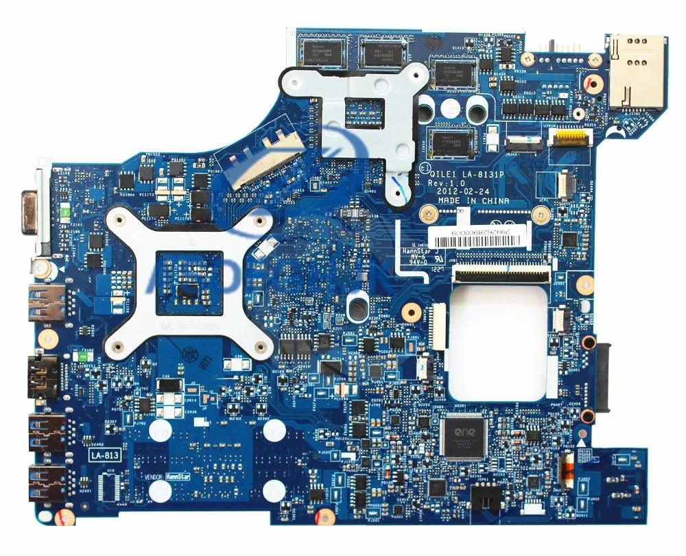 For Lenovo For ThinkPad E430 Laptop Motherboard LA-8131P 04Y1212 HM77 DDR3 100% Test Ok