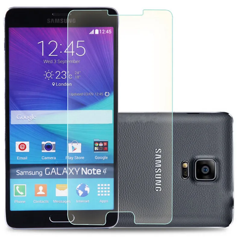 9H Tempered Glass For Samsung Galaxy Note 4 Note4 N9100 N910F Screen Protector Toughened Protective Film Guard