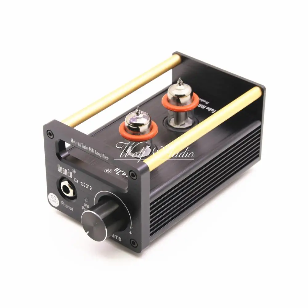 U2012 Class A 6N11 Tube Headphone Amplifier / USB DAC / HiFi Preamp Stereo Mini Audio Amplifier 2019 New