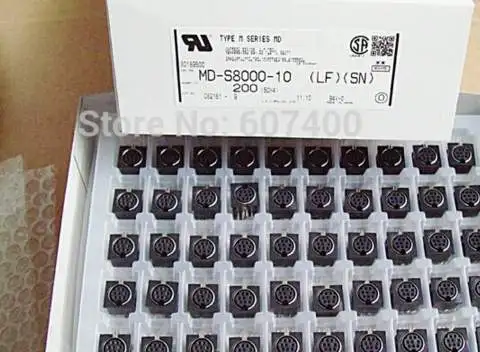 MD-S8000-10 (LF)(SN) black color Connectors terminals housings 100% new and original parts MD-S8000-10