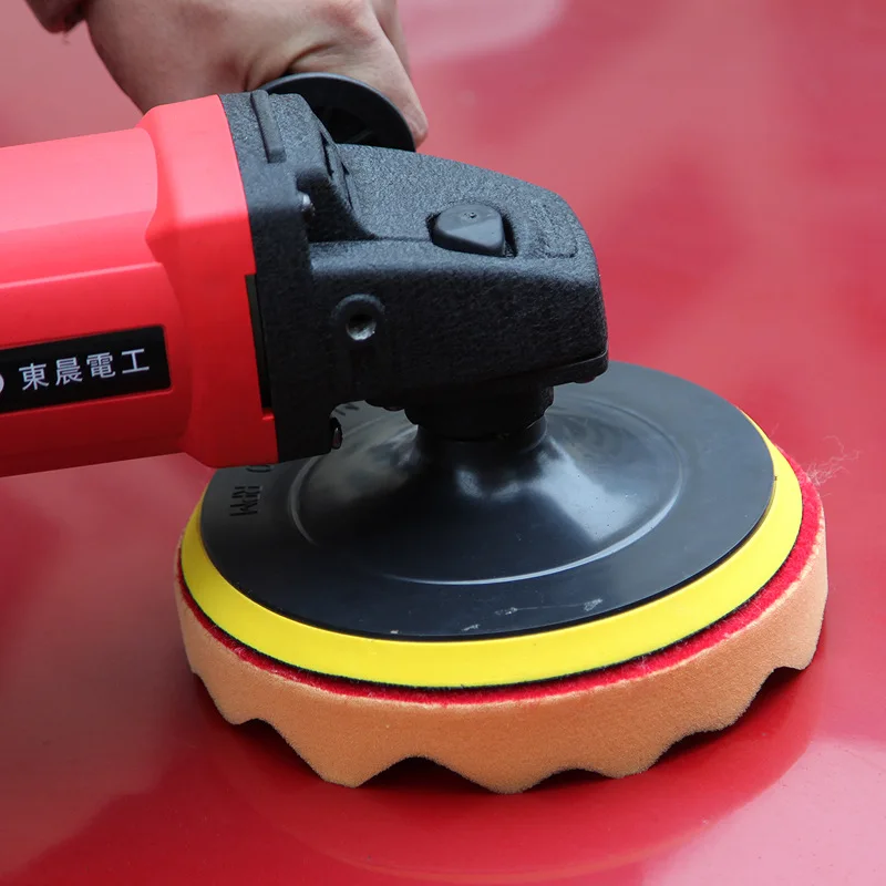 Electric Car Polisher Variable Speed Waxer Sander Tools Buffing Machine Floor Cleaning Polishing Tool 6 Variable speed 5M wire