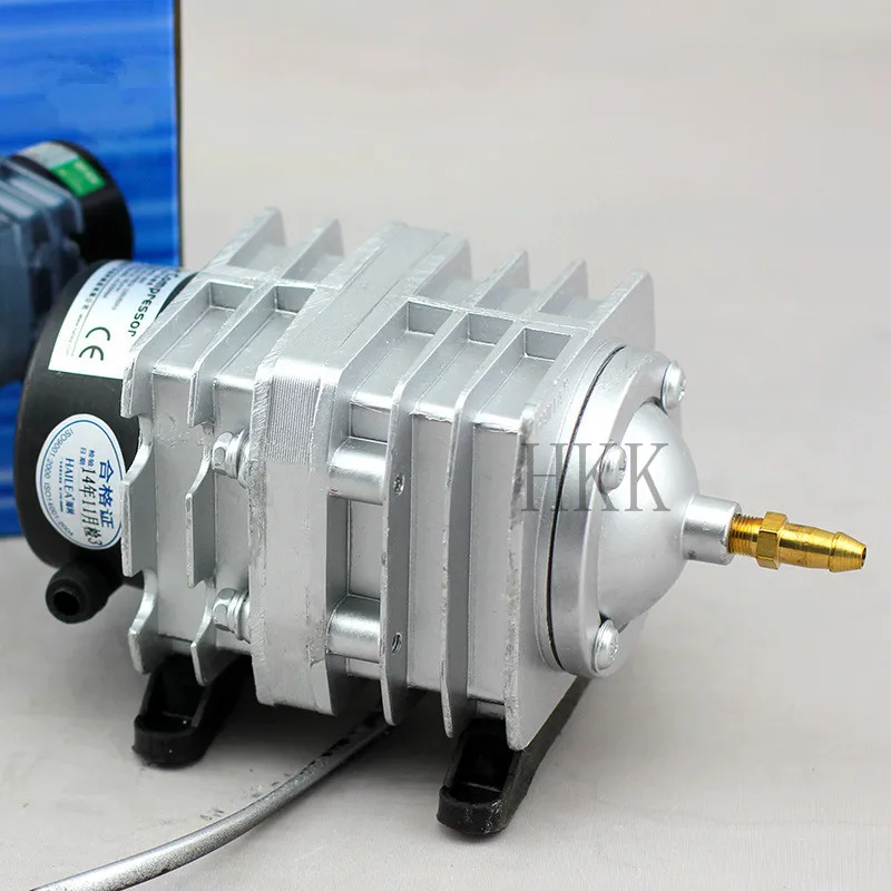 220V 110V Hailea ACO208 308 318 Electromagnetic mini air compressor aquacuture bubble Aquarium Oxygen Koi fish tank air pump