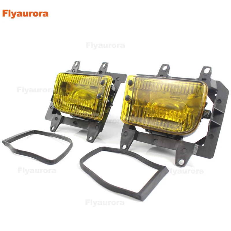 2pcs of Left And Right Front Fog Light Transparent Plastic Lens Kit for BMW E30 3-Series 1984-1995 Car Accessories Car Styling