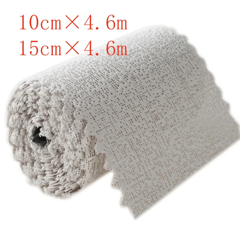 1 rolle 15cm * 4,6 m Medizinische Pflaster Bandage Quick-Trocknung Gips Schiene Gaze Erste Hilfe POP Verband für Bruch Fixierung