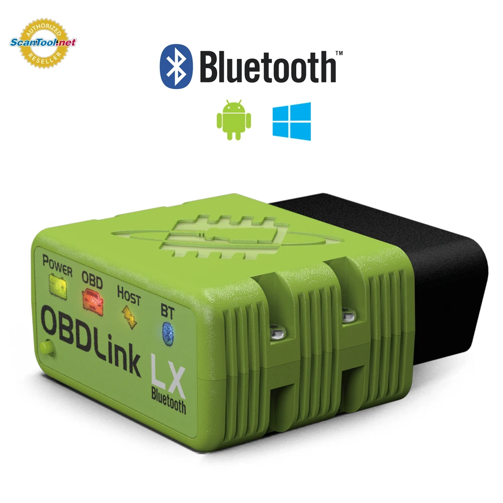 OBDLink LX Bluetooth: Professional Grade OBD2 Automotive Scan Tool for Windows and Android DIY Car and Truck Data diagnostics